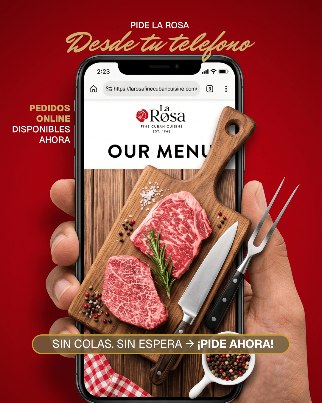 Order La Rosa online from your phone